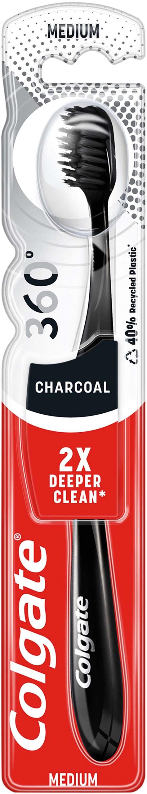 COLGATE, 360 Charcoal Toothbrush .